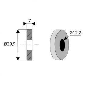 Bague de couteau broyeur RÉF. 994281.0 -CLAAS