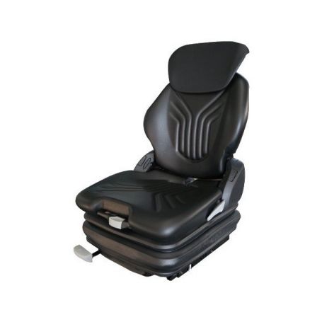 Siège Grammer pneumatique 12 V basse fréquence PVC Siège Grammer pneumatique 12 V basse fréquence PVC