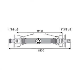 Transmission standard 35x106.5