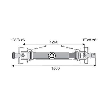 Transmission standard 35x106.5