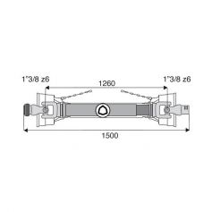 Transmission standard 35x106.5