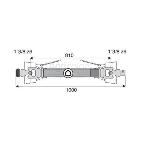 Transmission standard 22x54