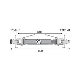 Transmission standard 23.8x61.3