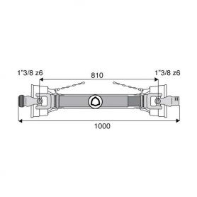 Transmission standard 23.8x61.3