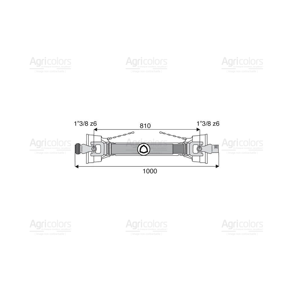 Transmission standard 23.8x61.3