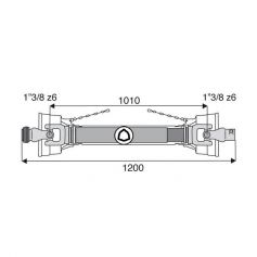 Transmission standard 23.8x61.3