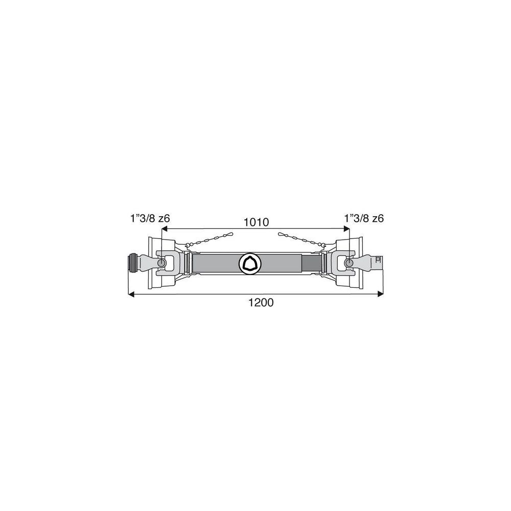 Transmission standard 23.8x61.3