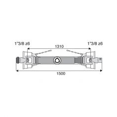 Transmission standard 23.8x61.3