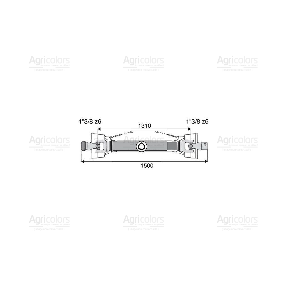 Transmission standard 23.8x61.3