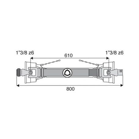 Transmission standard 30.2x80