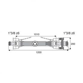 Transmission à sécurité et roue libre 30.2x80