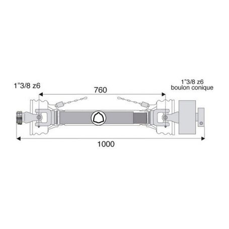 Transmission à sécurité 30.2x92