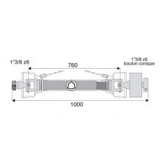 Transmission à sécurité 30.2x92