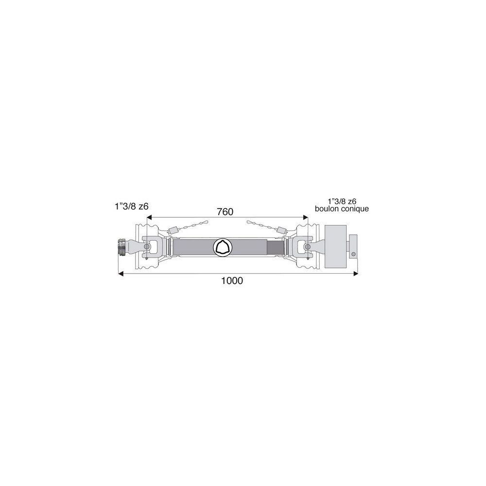 Transmission à sécurité 30.2x92