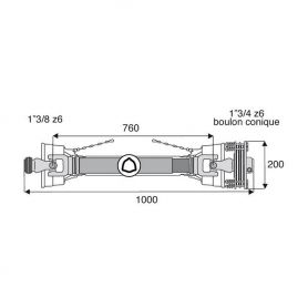 Transmission à sécurité 30.2x92