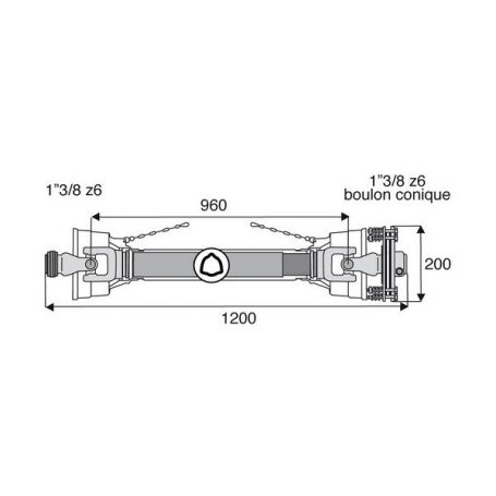 Transmission à sécurité 30.2x92