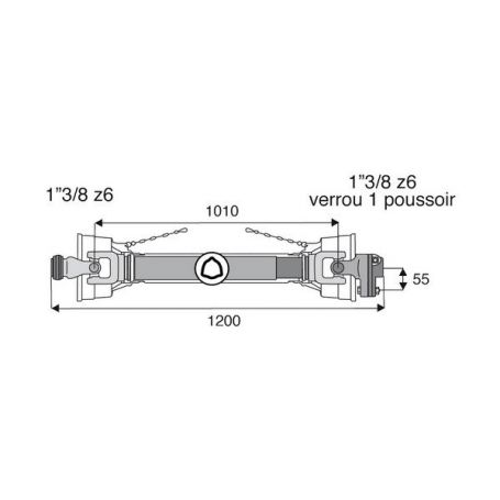 Transmission à sécurité 30.2x92