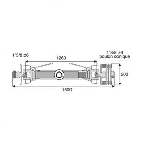 Transmission à sécurité 30.2x92