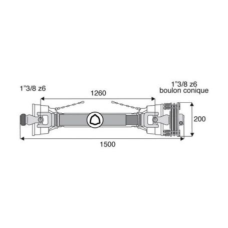 Transmission à sécurité 30.2x92