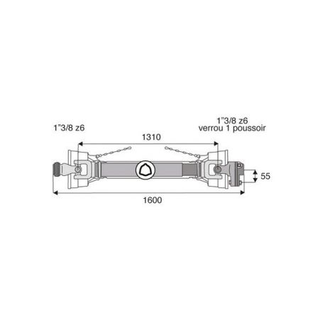 Transmission à sécurité 30.2x92