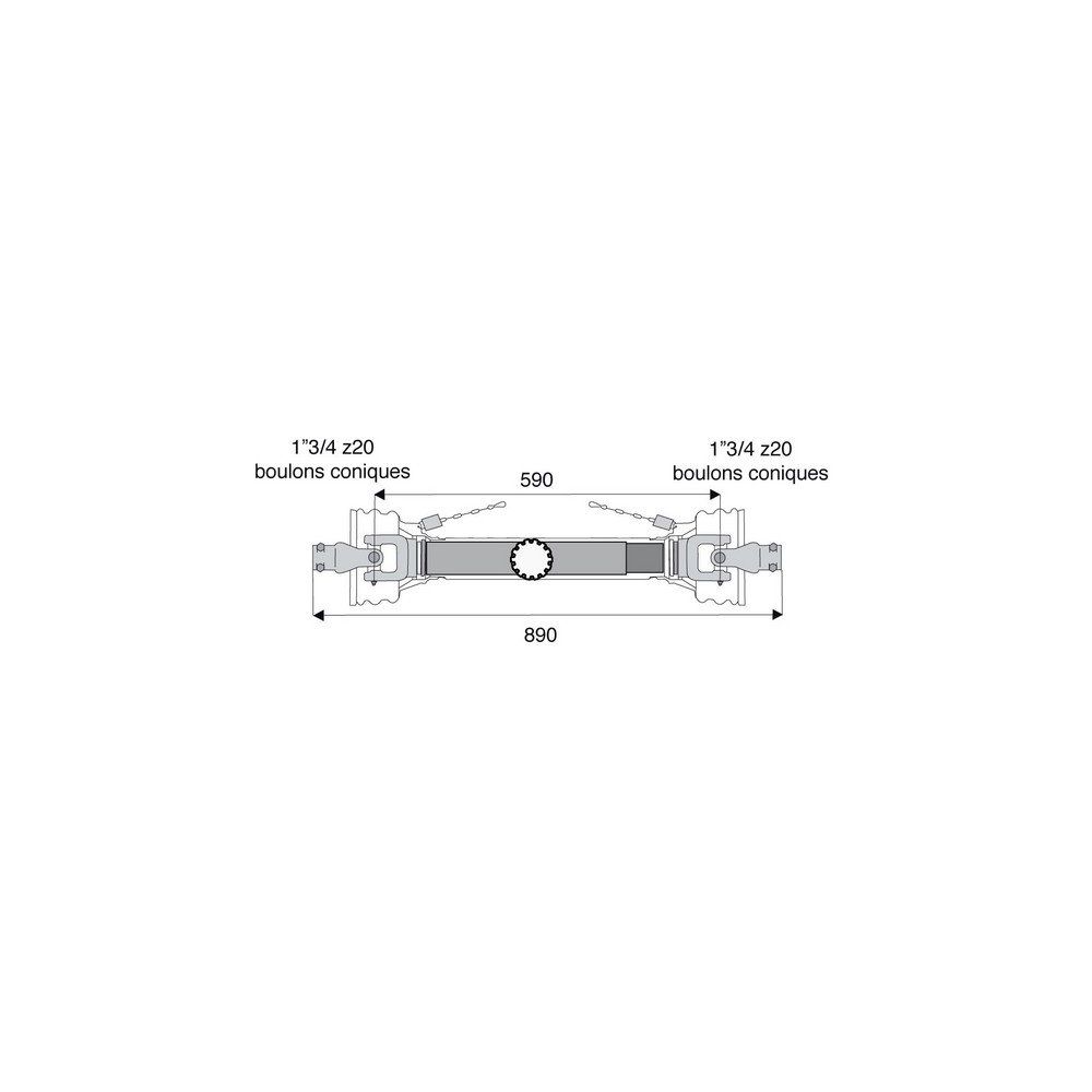 Transmission standard 50x118