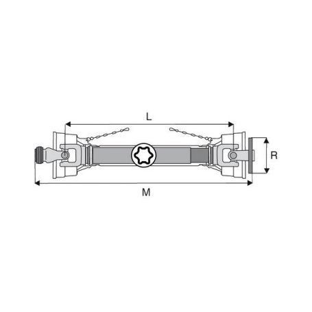 Transmission standard à plateau 36x89