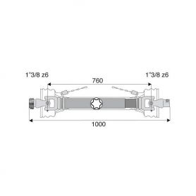 Transmission standard 35x106.5