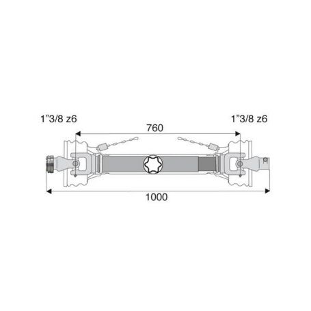 Transmission standard 35x106.5