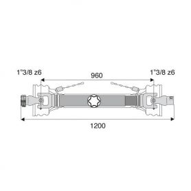 Transmission standard 35x106.5