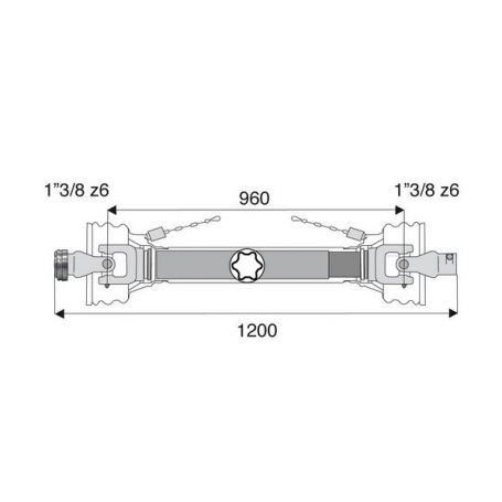 Transmission standard 35x106.5