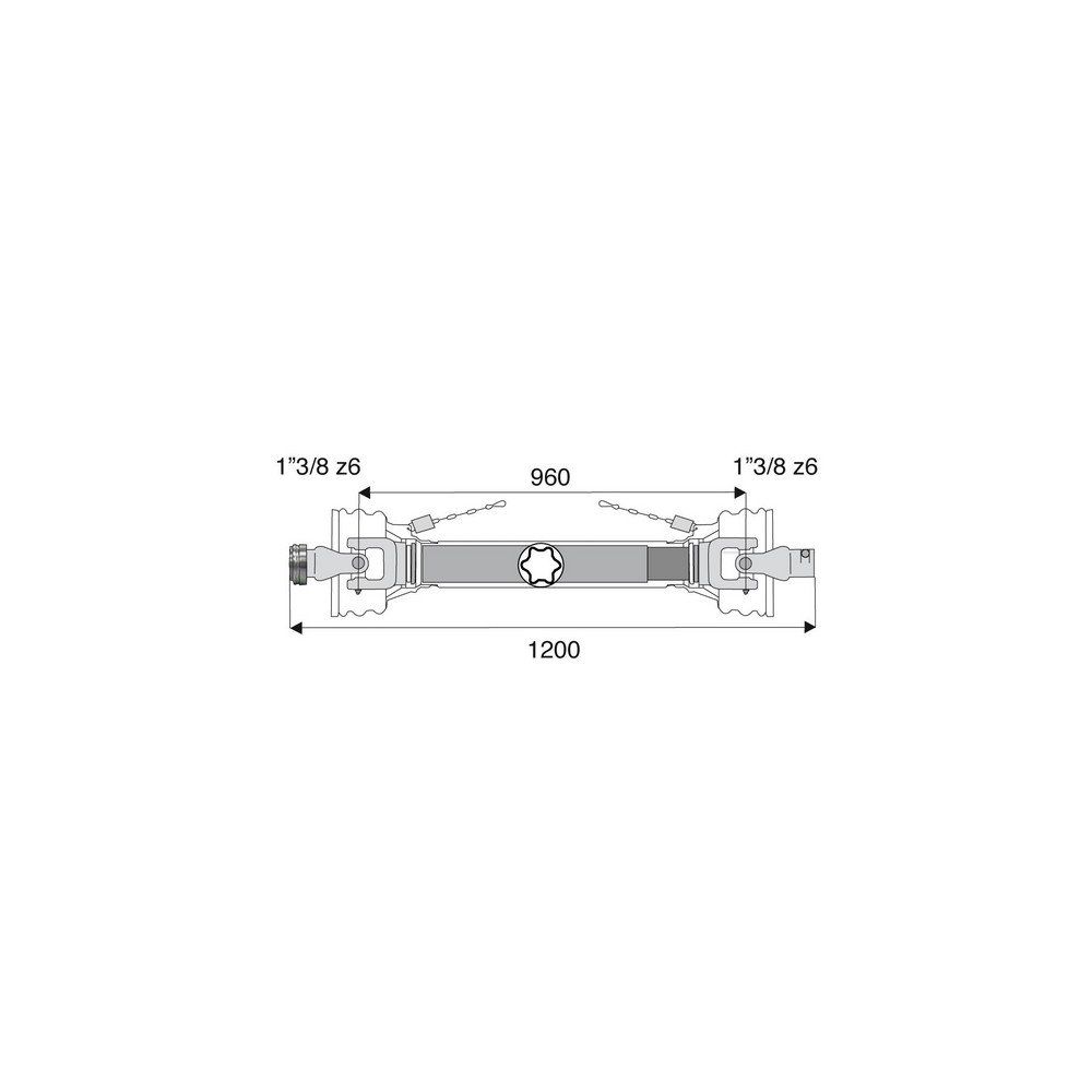 Transmission standard 35x106.5