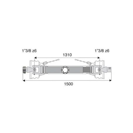 Transmission standard 35x106.5