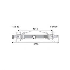 Transmission standard 35x106.5
