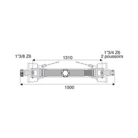 Transmission standard 35x106.5