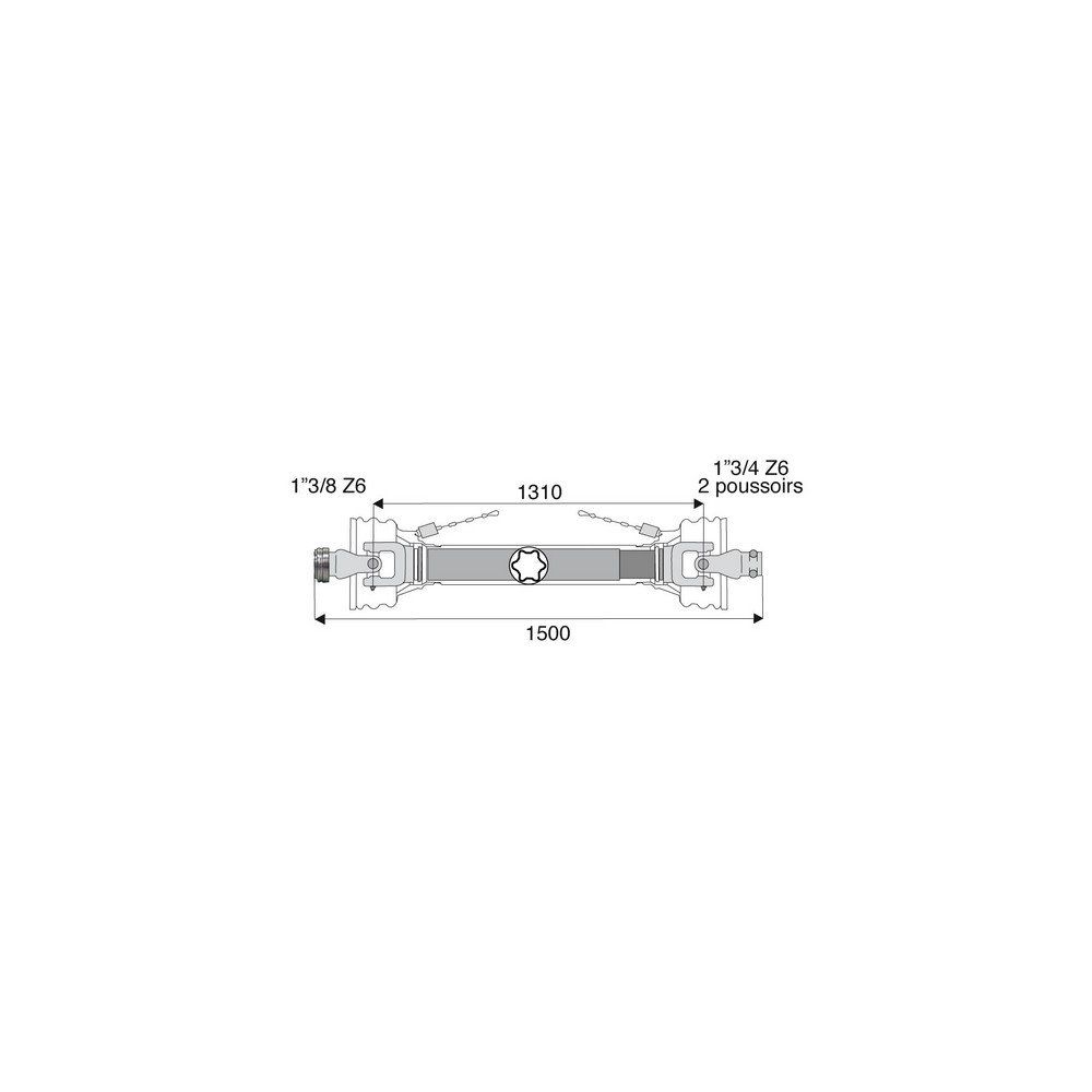 Transmission standard 35x106.5