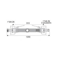 Transmission standard 42x104