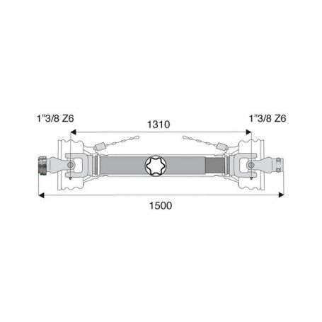 Transmission standard 42x104