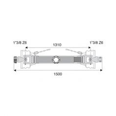Transmission standard 42x104