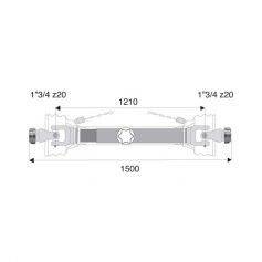 Transmission standard 50x118