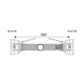 Transmission standard 41x118
