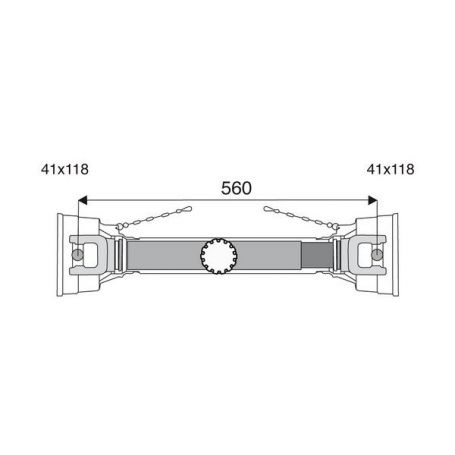 Transmission standard 41x118