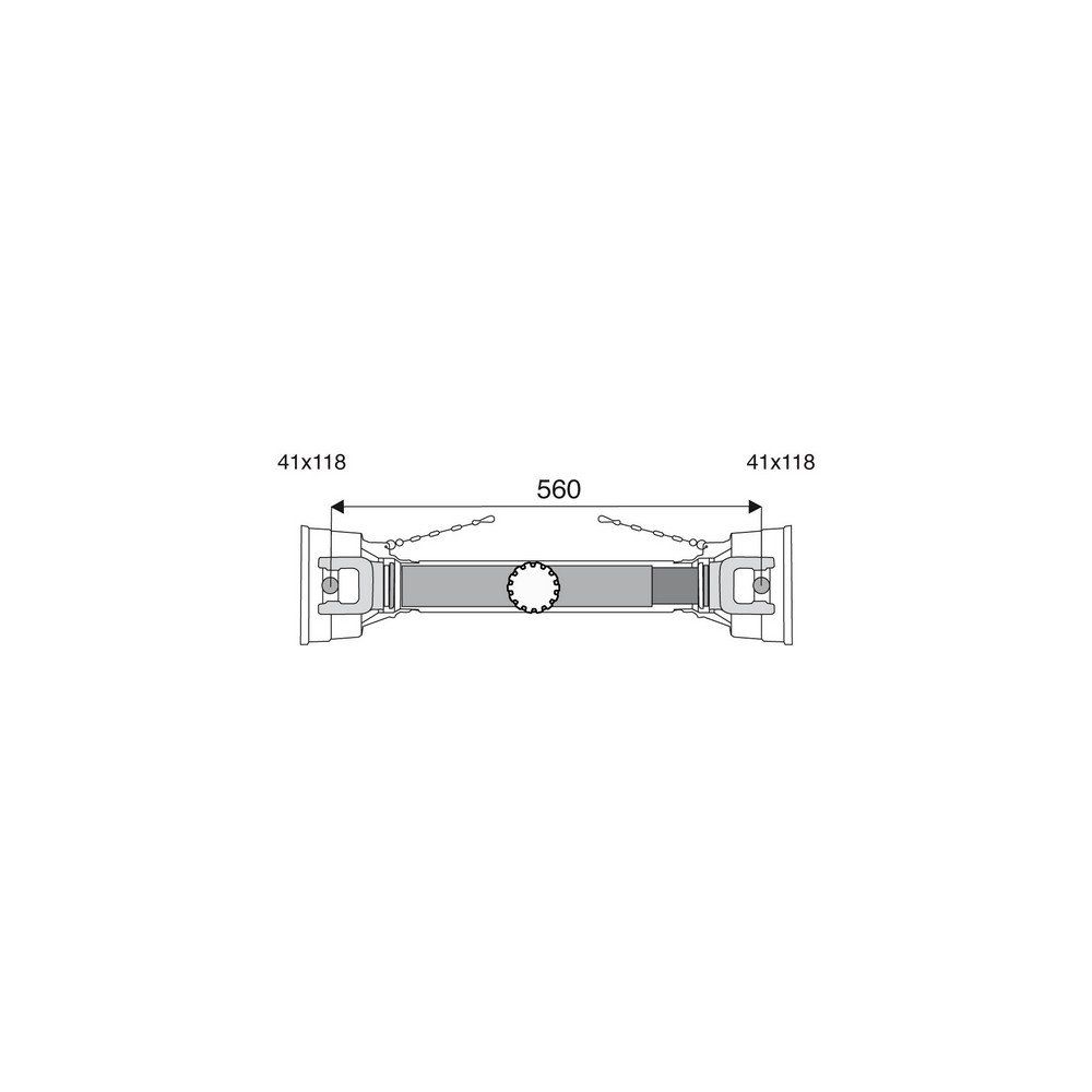 Transmission standard 41x118