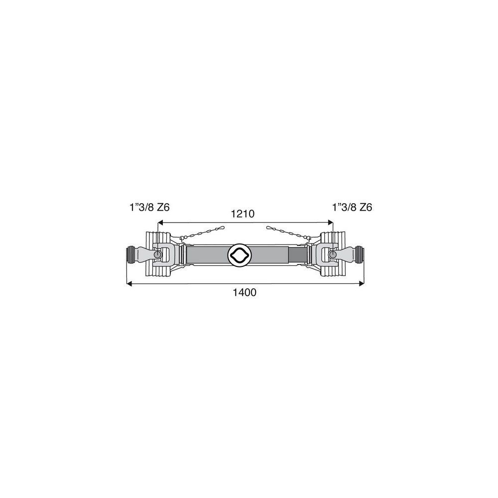 Transmission standard 22x54.8