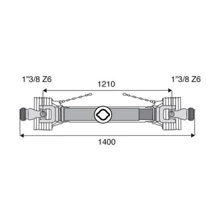 Transmission standard 32x76