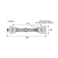 Transmission POWER DRIVE à plateau 36x89