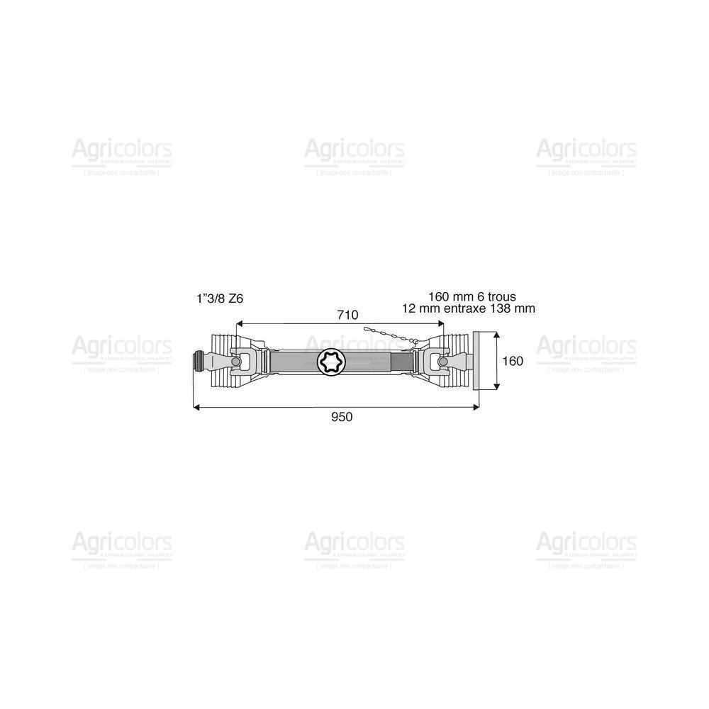 Transmission POWER DRIVE à plateau 36x89