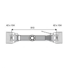 Transmission POWER DRIVE 42x104 Transmission POWER DRIVE 42x104