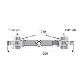 Transmission standard 22x54.8