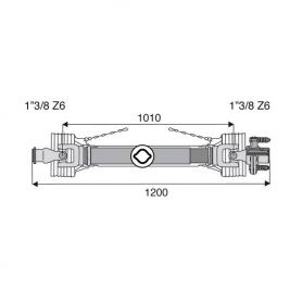 Transmission standard 22x54.8