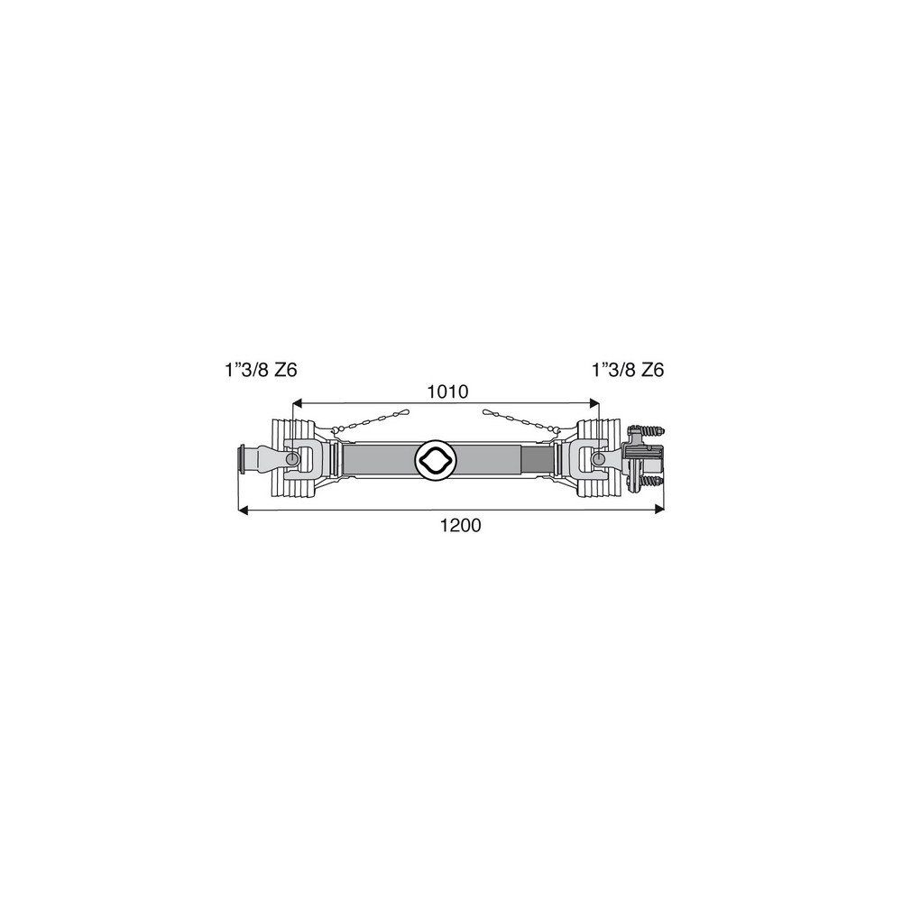 Transmission standard 22x54.8